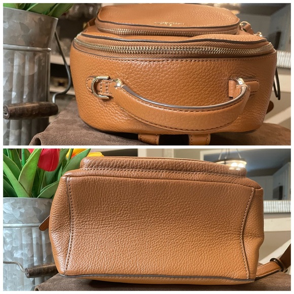*COA* Kate Spade Jackson Warm Gingerbread Leather Backpack (Medium) - Picture 4 of 16